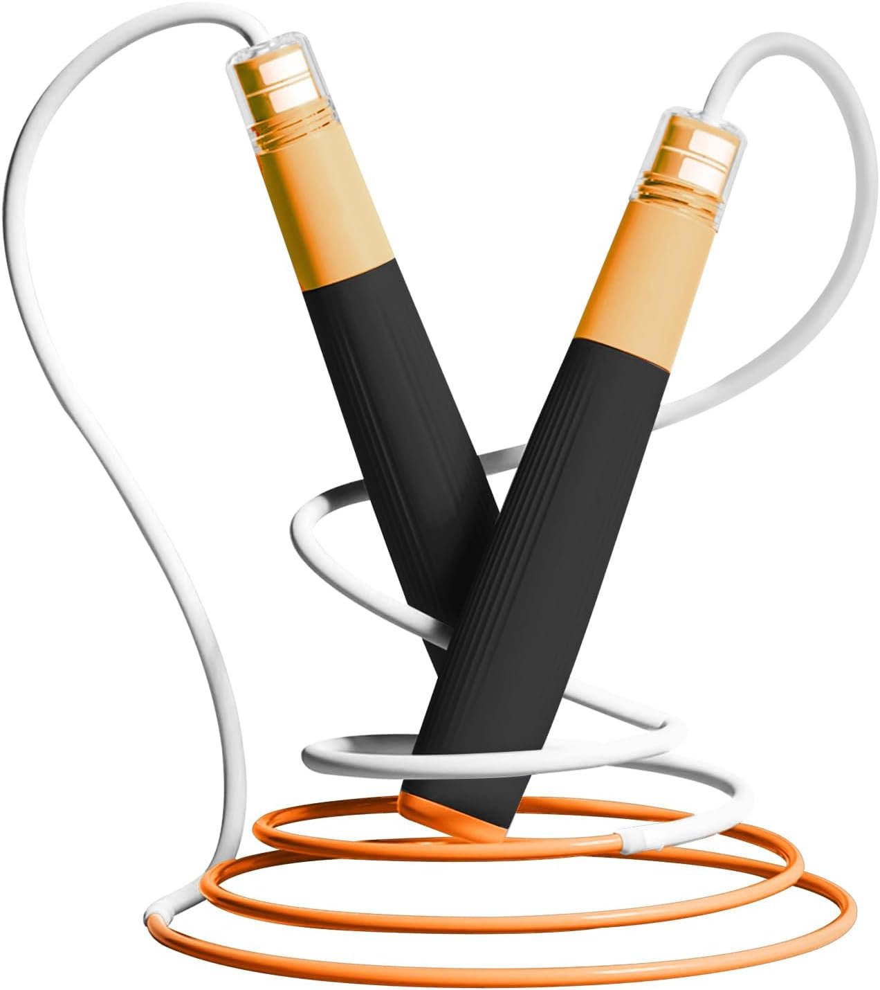 jump rope for kids women and men,Lightweight jump rope with double ball bearing system, Adjustable Tangle-Free Fitness Skipping Ropes with Silicone Comfortable Grips - Image 2