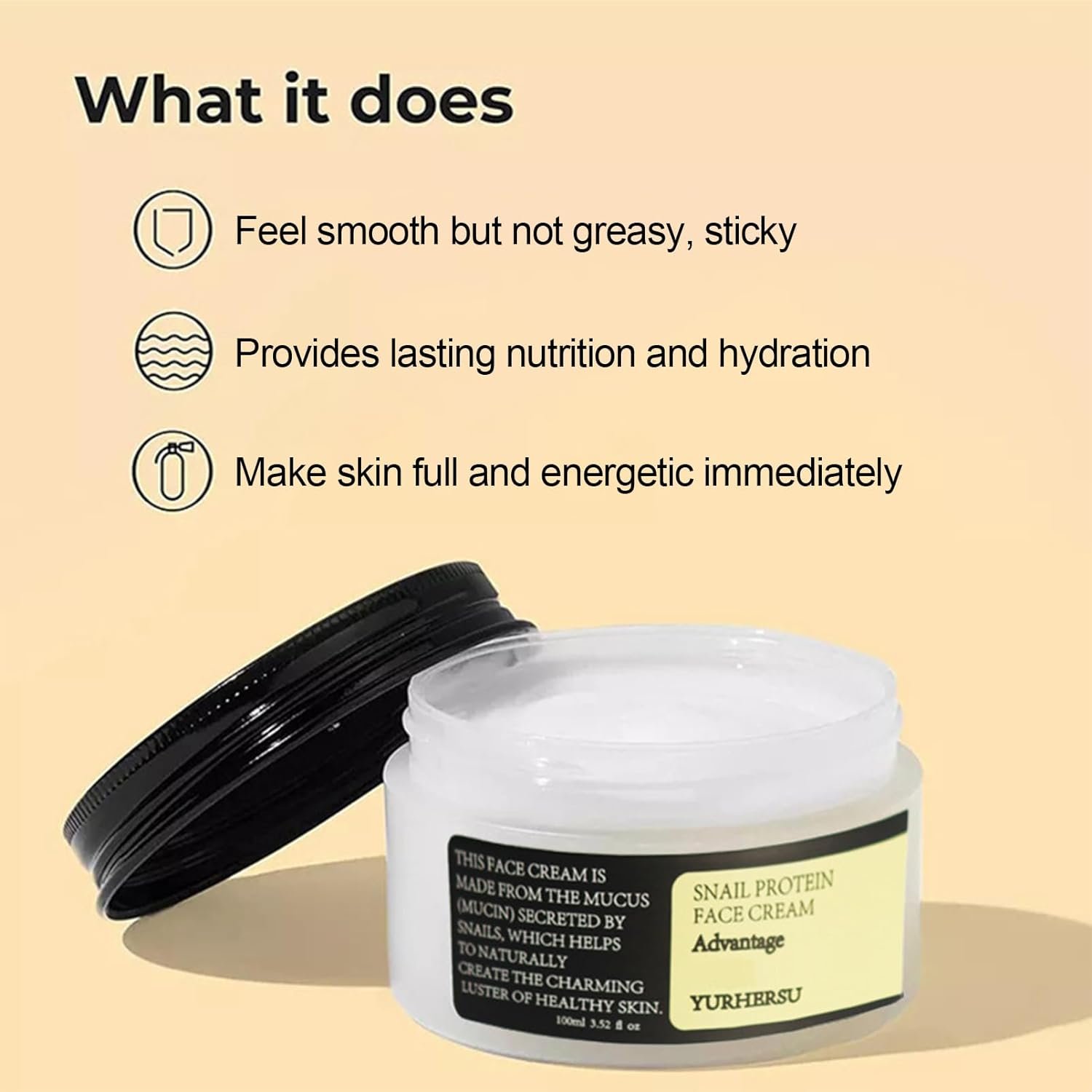 Advanced Snail Mucin Set, Face Skin Care Set, Korean Skincare Gift Set for Teenage Girls, Skin Care Products Set with Serum, Cream, Eye Cream, Toner, Facial Snail Mucin Kit for Women Hydrating 4PCS - Image 8