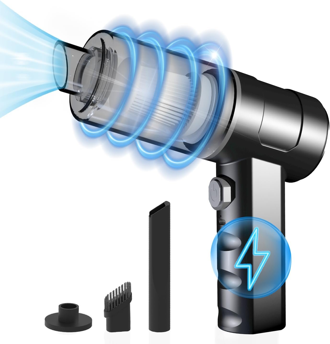 New Computer Vacuum Cleaner-Compressed Air Duster-Air Blower Powerful-Electric Air Dusters-Replace Compressed Air Cans for PC, Computer, Car -Vacuum Keyboard Cleane - Image 2