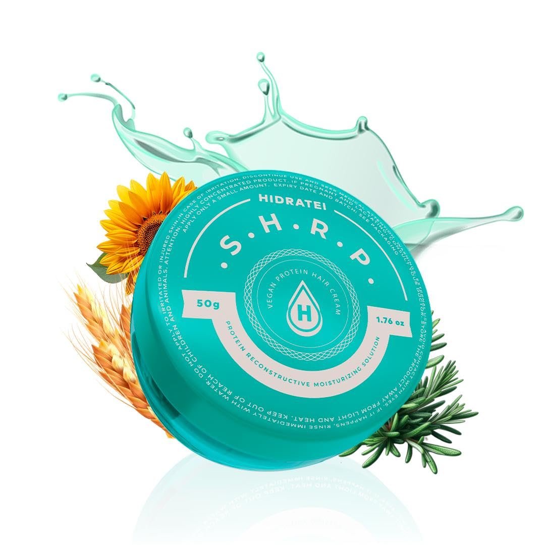 Brazilian Beauty Hair Protein Cream | Damaged & Dry Hair Treatment | Split End Repair | Deep Hydration | Leave in Treatment | Moisturize and Shine | Hair Repair 1.76 Oz. - Image 2