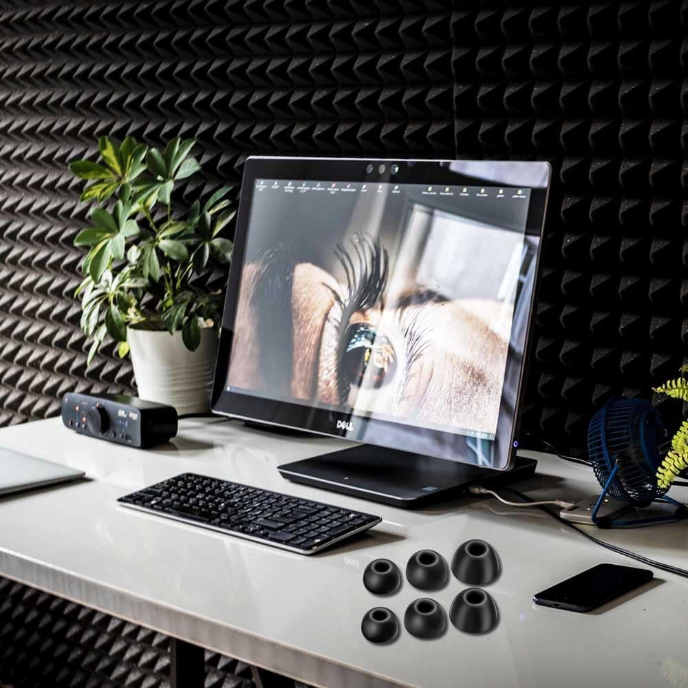 Replacement Eartips for Beats Studio Buds/Fit Pro/Studio Buds+, Silicone Earbuds Eartips Buds Cover Set for Beat Studio Buds - Image 5