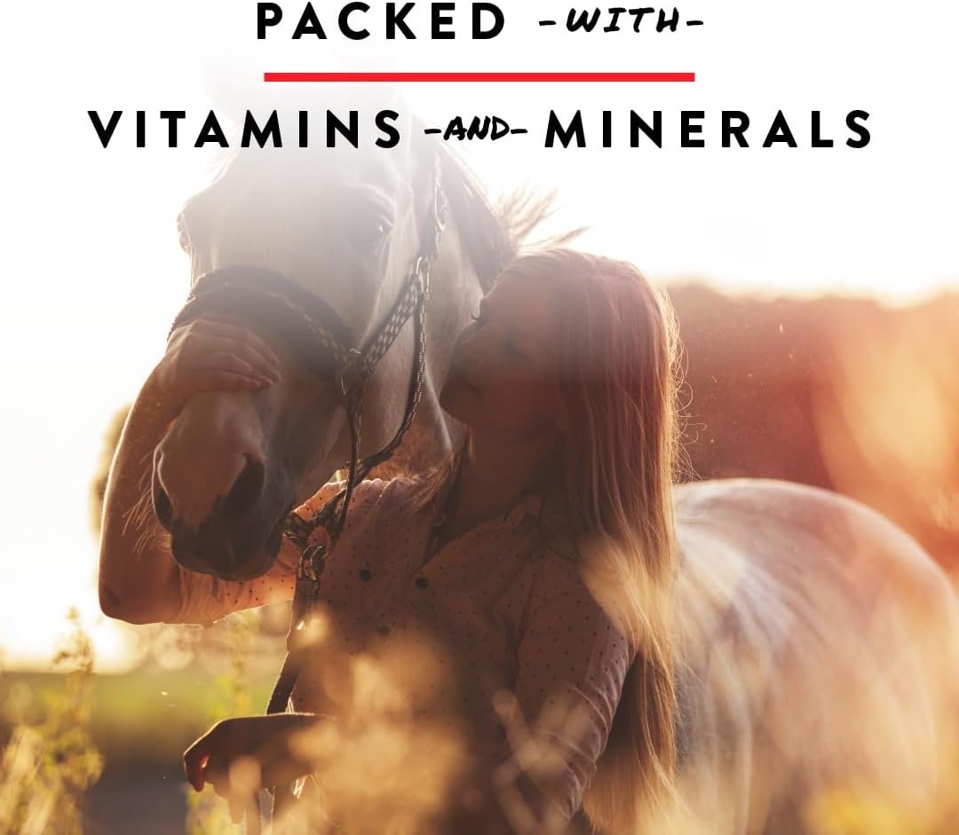 Manna Pro Bite-Size Nuggets for Horses - Pocket Sized Training Horse Treats - Apple Flavored Treats - Packs with Vitamins & Minerals- Great Taste Guaranteed - 4lbs - Image 5