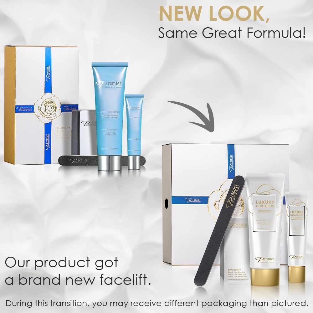 Dead Sea Premier Beautifying Nail Kit Milk and Honey - Salon Quality Manicure, hand & Body Lotion, Cuticle Oil, Nail File, 3 step Buffing Block - Image 7