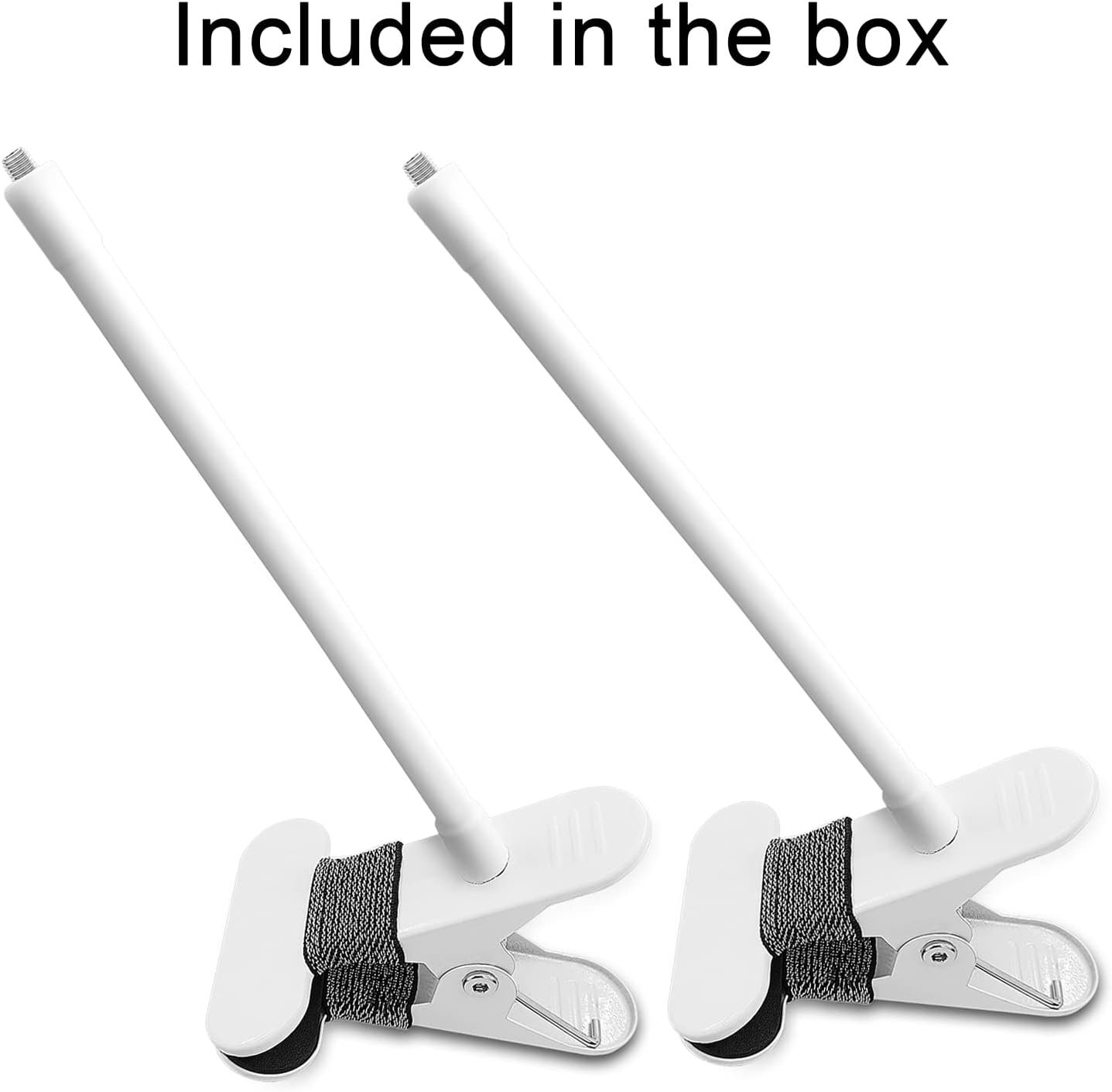 2Pack Flexible Clamp Mount Compatible with Wyze Cam Pan V2 (2021 Release) &Wyze Cam Pan V3 Indoor/Outdoor (2023 Release), Flexible Gooseneck Mounting Bracket No Tools or Wall Damage Required - Image 8