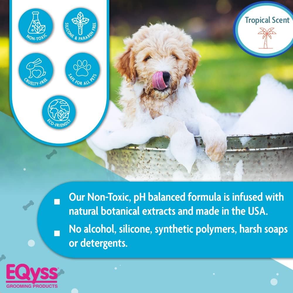 EQyss Premier Pet Shampoo - Cleanses & Moisturizes Coat, Adds Volume, Intensifies Colors, Residue-free Finish - For All Dogs, Cats, Puppies (16 oz) - Image 5