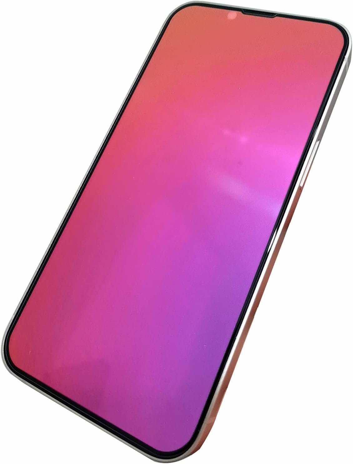 2 Pack Anti-Blue Privacy Tempered Glass Suit for iPhone 12 /iPhone 12 Pro Mirror Anti-Spy Screen Protector Anti-Peeping Film Electroplated Gradient Colorful 9H Hardness Anti-scratch 6.1 inch - Image 9