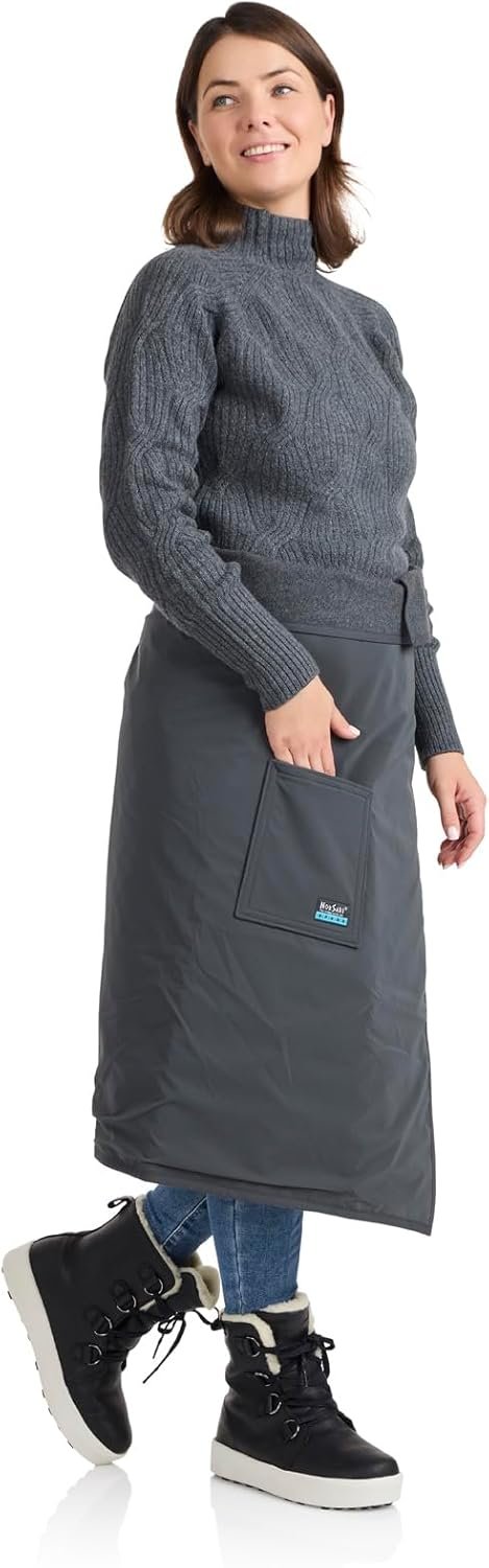 Sport Blanket and Wearable Wrap, The Bergen Sport, Graphite - Image 3