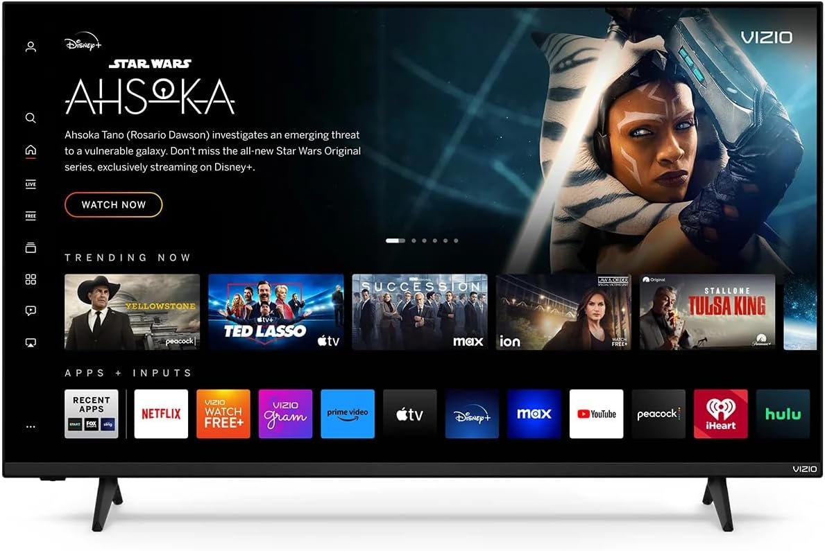 VIZIO V-Series 50 Inch 4K UHD LED Smart TV, Bluetooth Capable, with Dolby Vision HDR HDR10+ HLG, DTS Virtual X, WiFi 6 Dual-Band, HDMI VRR and IQ Active (V4K50C-0809) - Image 2