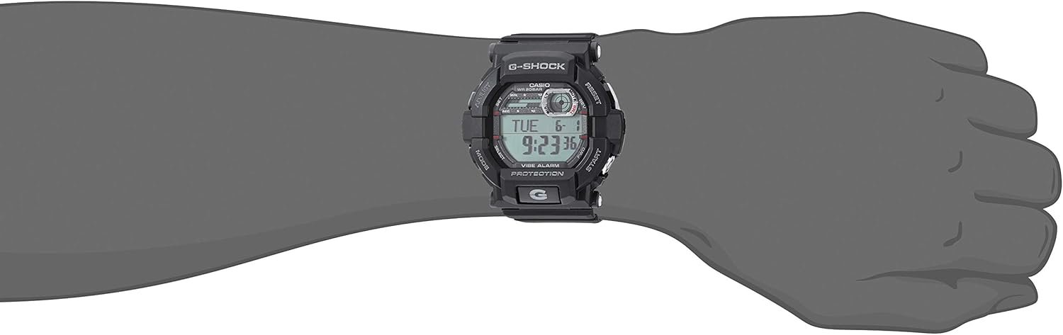 Casio Men's GD-350-1CR GSHOCK Digital Display Quartz Black Watch - Image 3