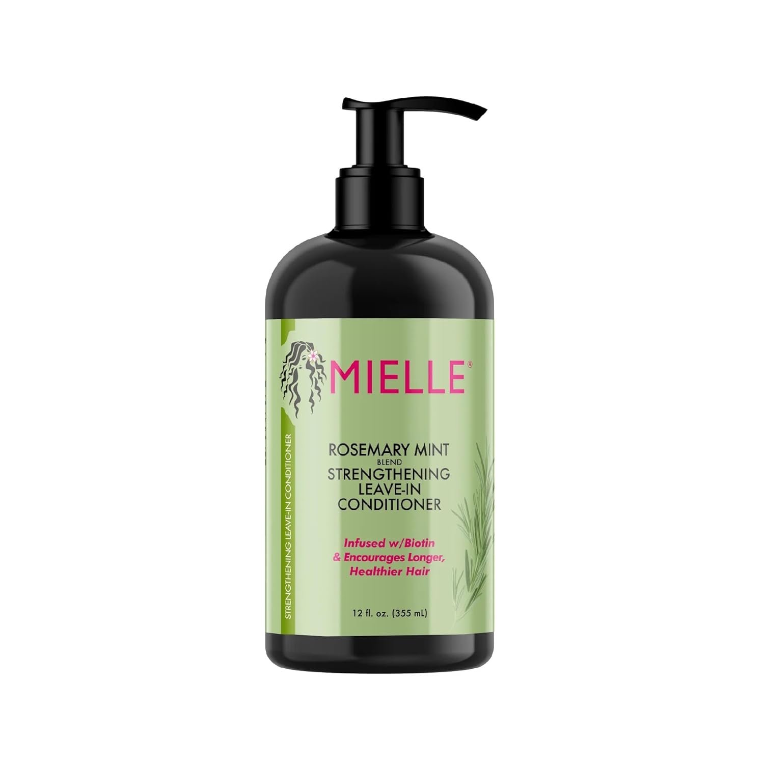 MIELLE Rosemary Mint Organics Infused with Biotin and Encourages Growth Hair Products for Stronger and Healthier Hair and Styling Bundle Set 3 PCS - Image 5