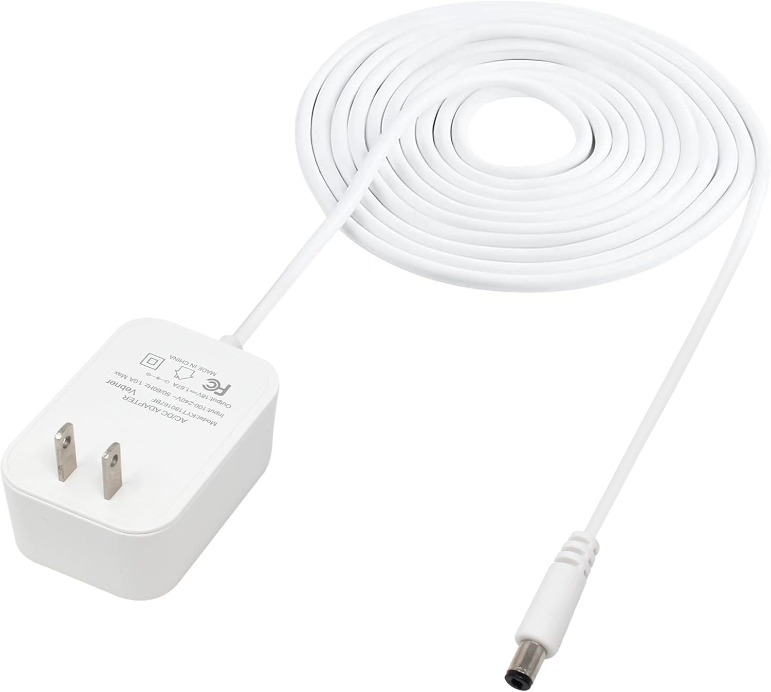 30W Extra Long Power Adapter Compatible with Amazon Echo (3rd & 4th Generation), Amazon Echo Plus (2nd Generation), Amazon Echo Show (8, 10, 15) (17 Foot) - Image 3