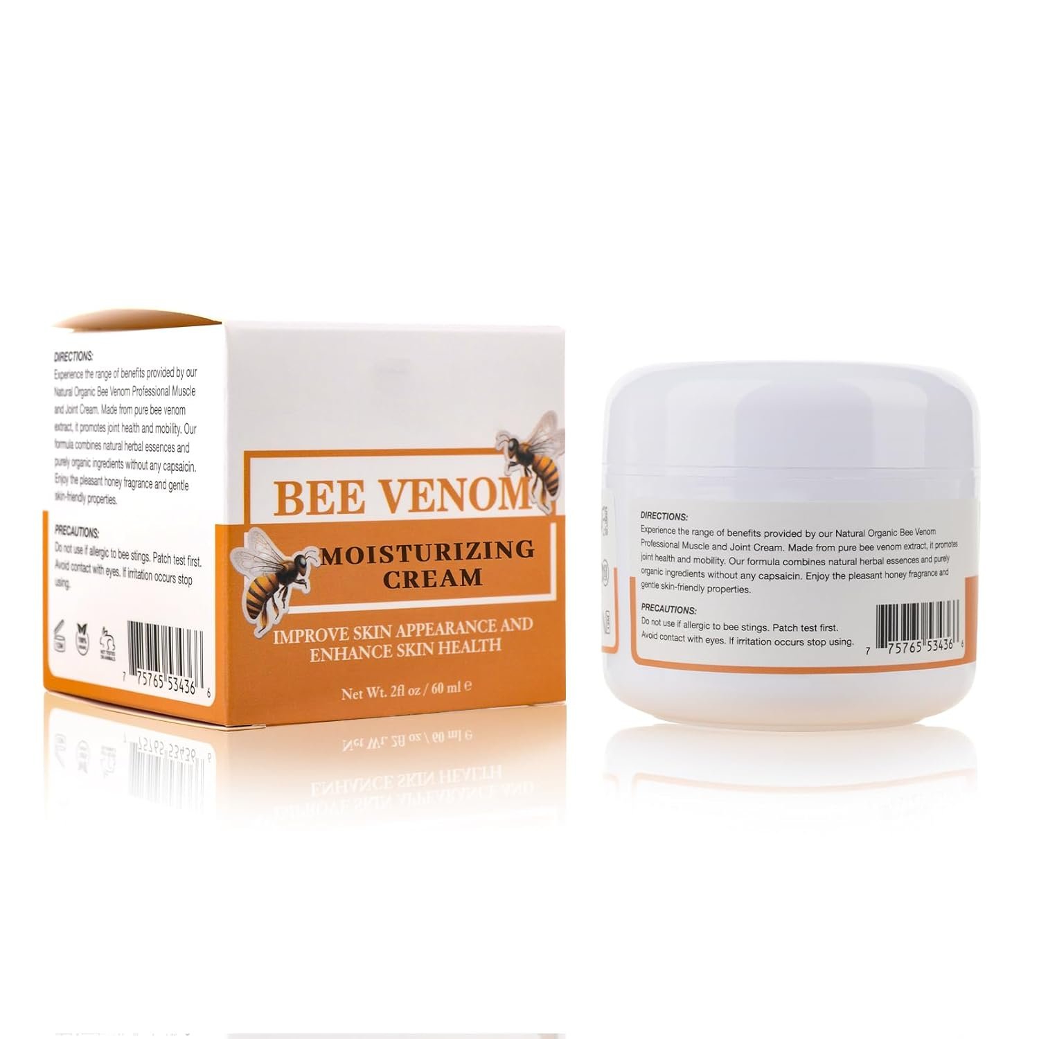 Bee Venom Removal Cream, New Professional Bee Venom Repair Cream Improves The Appearance of Skin, Bee Venom Moisturizing Cream for All Parts of The Body, Suitable for Women & Men, 2 OZ - Image 10