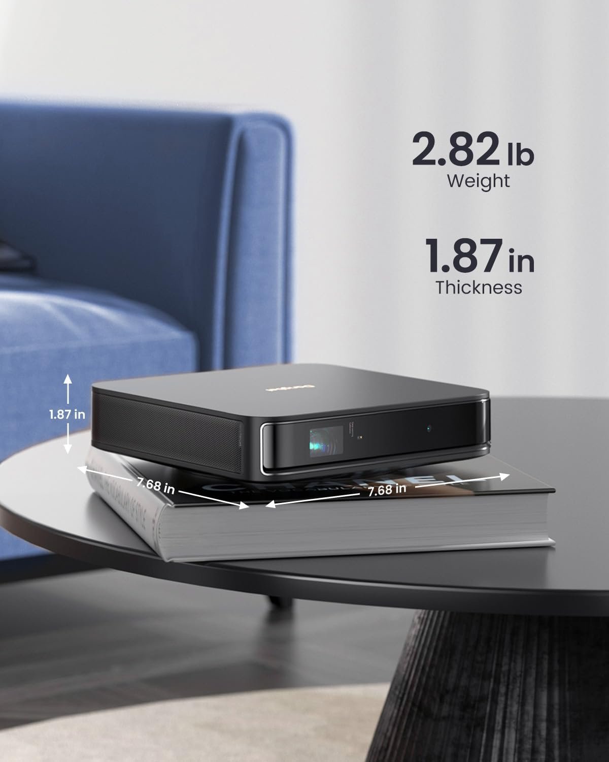 Dangbei Atom Laser Projector, 1200 ISO Lumens, 3D Ready, Official Netflix, 1080p HD with 4K HDR Input, 180" Display, HDR10, 2x5W Dolby Audio Speakers, Home Theater Projector with WiFi and Bluetooth - Image 5