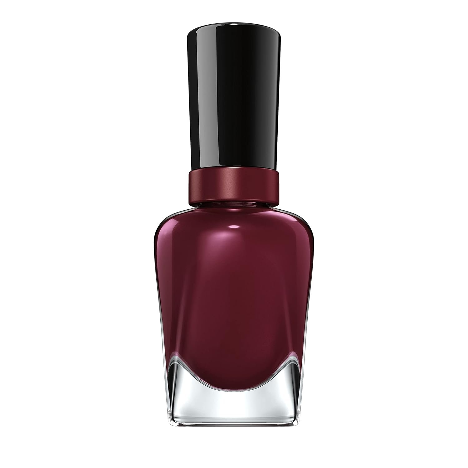 Sally Hansen Miracle Gel™, Wine Stock, Long Lasting, Gel-Like Formula, No UV Lamp Needed, Red Nail Polish - Image 7