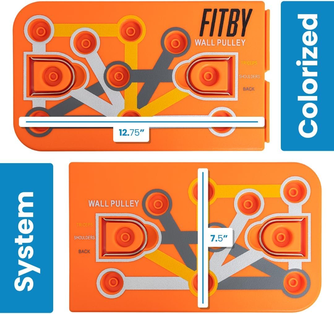 Push Up Board for Men and Women- Multifunctional Workout Equipment- Foldable Push Up Bar- Fitness Gym Equipment- Portable Board for Home Exercise and Workout- Push Up Board by Fitby - Image 4