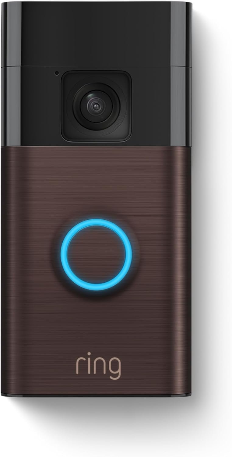 All-new Ring Battery Doorbell, Head-to-Toe Video, Live View with Two-Way Talk, and Motion Detection & Alerts (2024 release), Venetian Bronze - Image 3