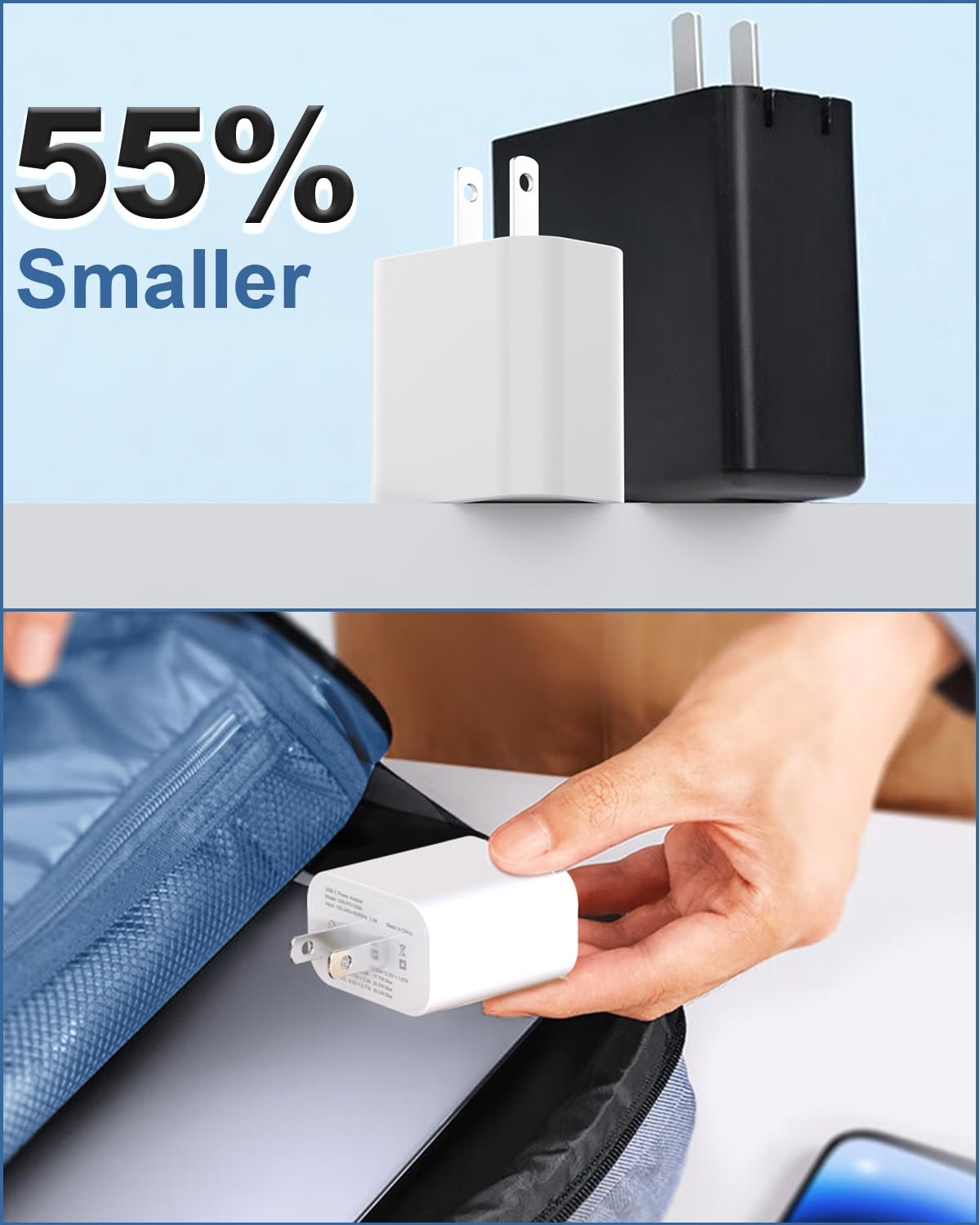 iPhone 16 15 Charger Fast Charging, USB C Charger Block Type C Charger iPhone 16 Charger with 2 Pack 6FT USB C Cable for iPhone 16/16 Plus/16 Pro/16 Pro Max/iPhone 15/15 Pro Max/iPad Pro/AirPods - Image 9