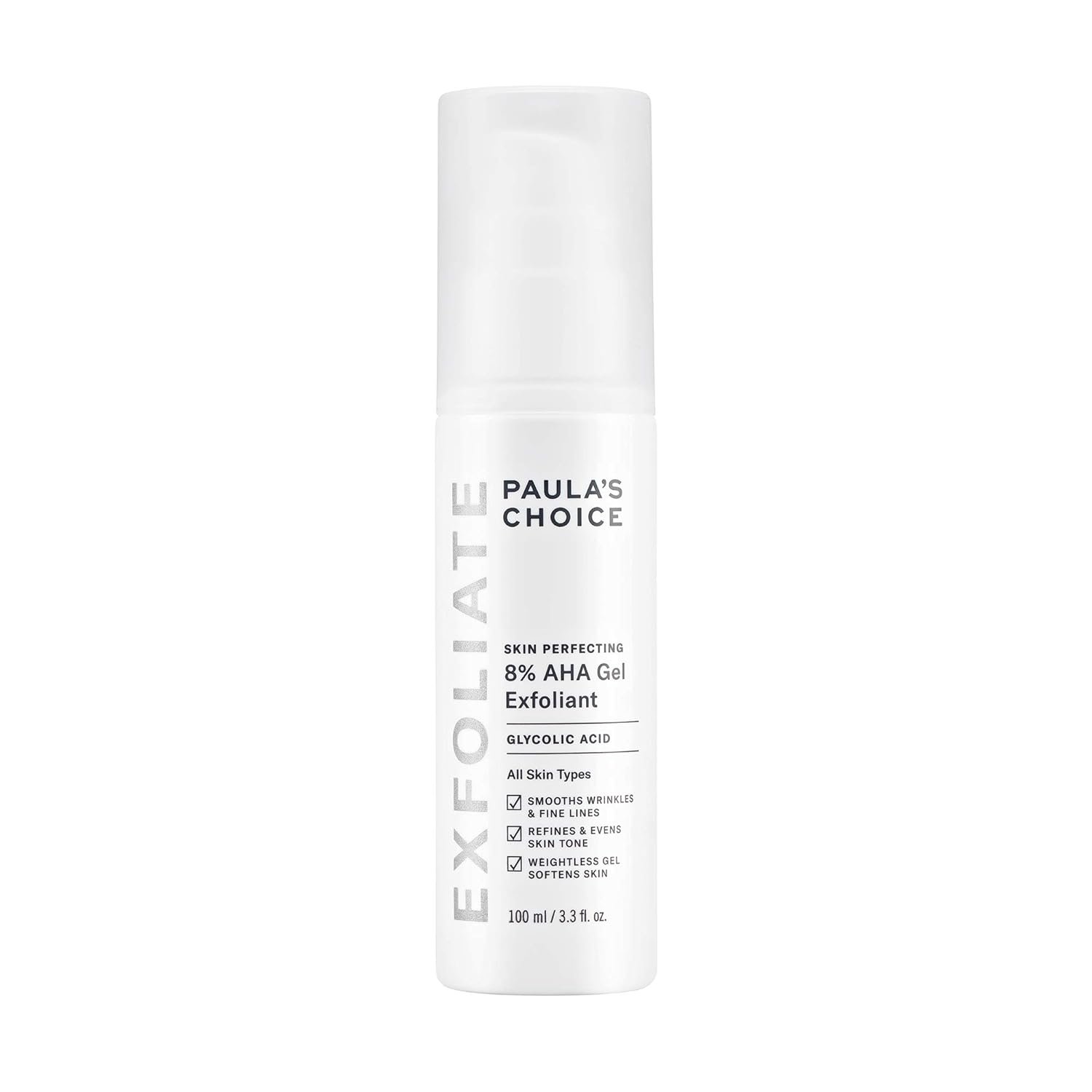Paula's Choice SKIN PERFECTING 8% AHA Gel Exfoliant with Glycolic Acid Soothing Chamomile & Green Tea, Leave-On Gentle Exfoliator - Image 2