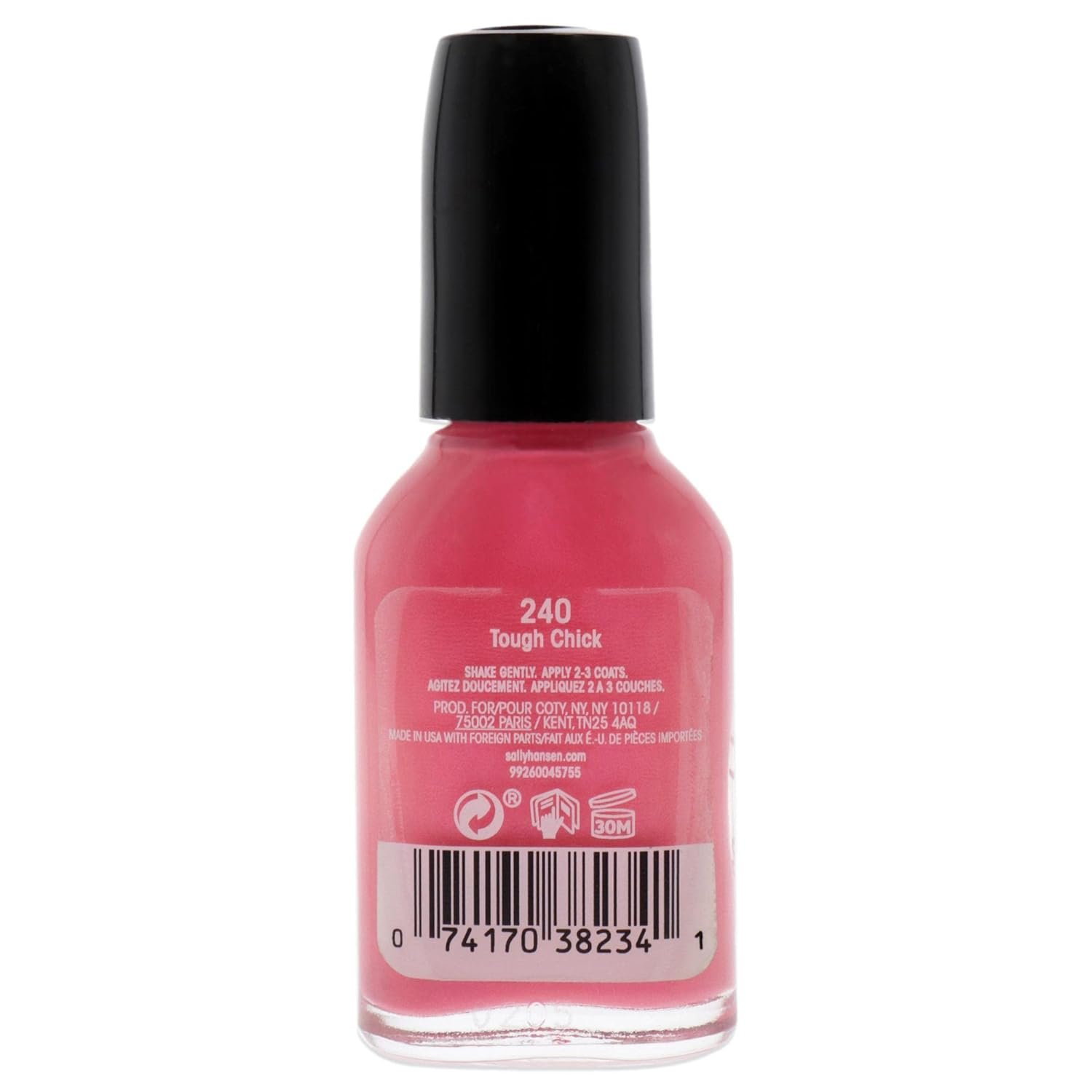 Sally Hansen Hard as Nails Color, Tough Chick, 0.45 Fluid Ounce - Image 3