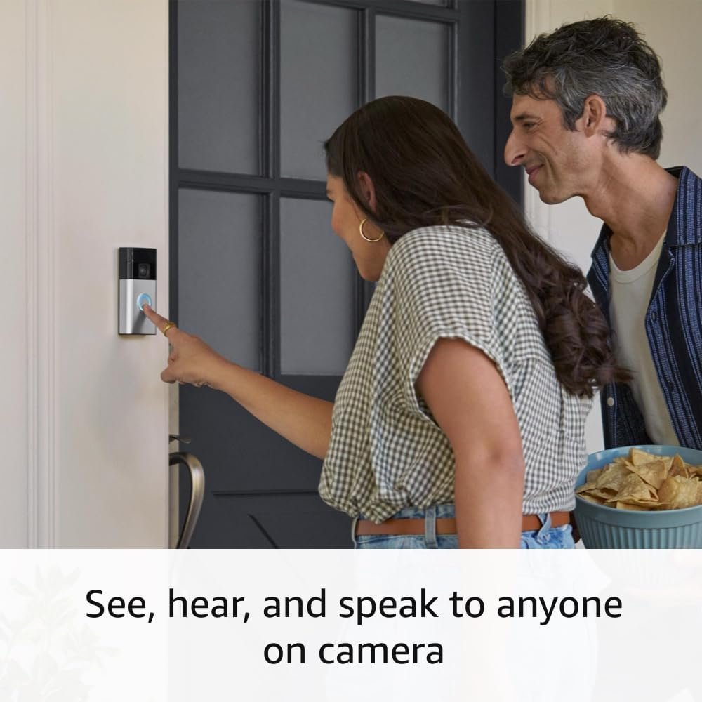 All-new Ring Battery Doorbell, Head-to-Toe Video, Live View with Two-Way Talk, and Motion Detection & Alerts (2024 release), Venetian Bronze - Image 6
