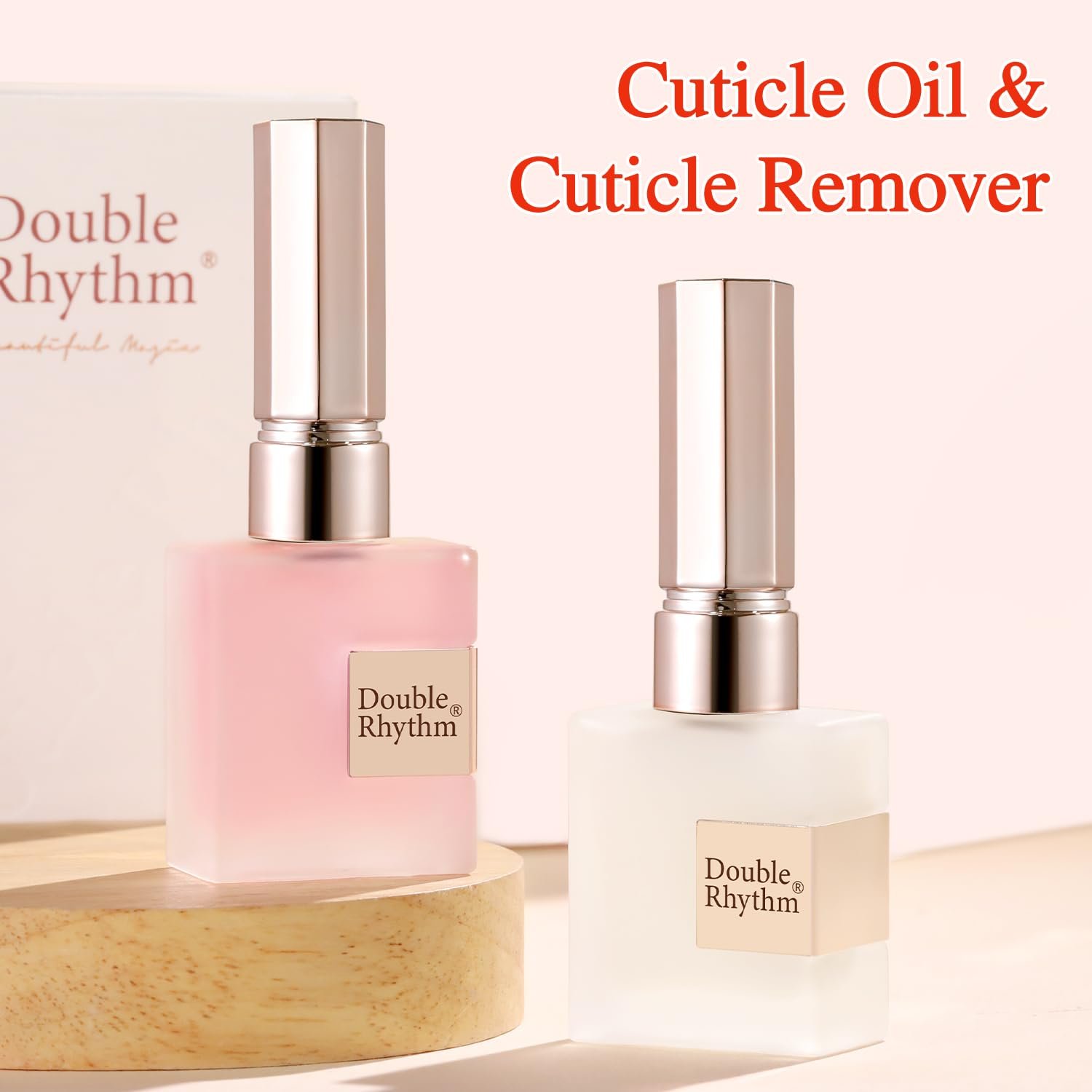 Double Rhythm Natural Cuticle Oil Revitalizing Cuticle Oil for Nails with Vitamin E Repaired Cuticles Overnight Cuticle Softener Nail Strengthener Protector for Damaged Dry Thin Nail - Image 9