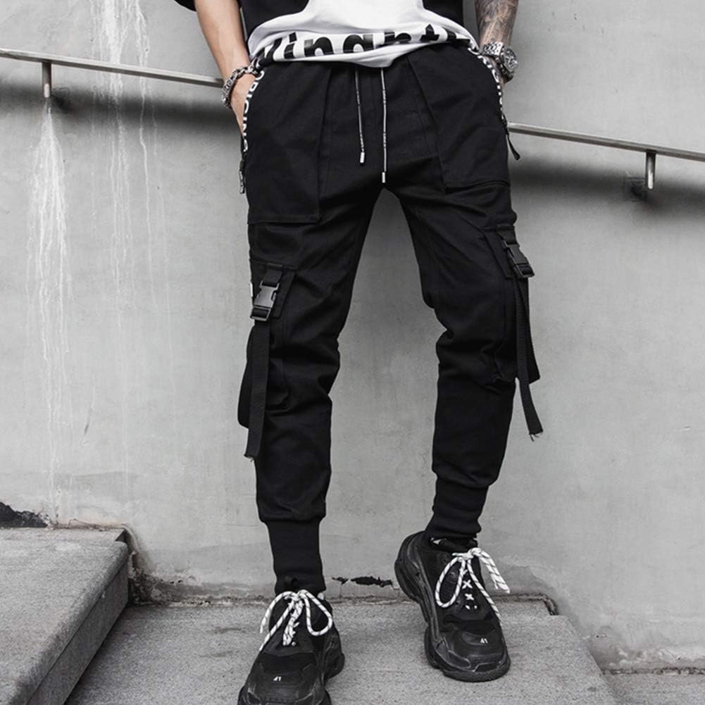 XYXIONGMAO Men's Jogger Pants Techwear Hip Hop Harem Pants Streetwear Tactical Track Pants - Image 4