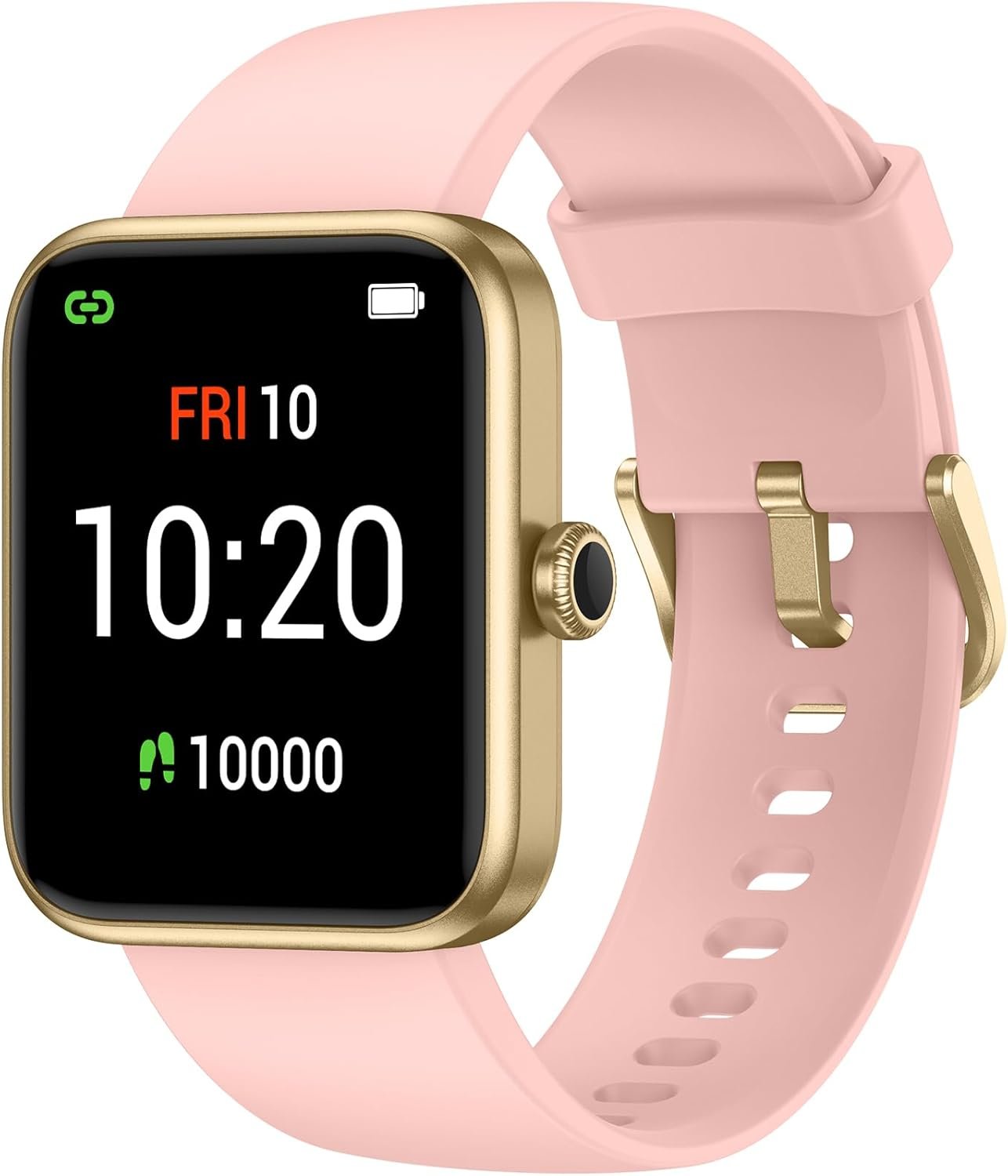 Smart Watch, Fitness Tracker with Heart Rate Monitor, Blood Oxygen, Sleep Tracking, 41mm Smartwatch Waterproof with Pedometer for Women Men Watch Compatible with Android iOS Phones - Image 2