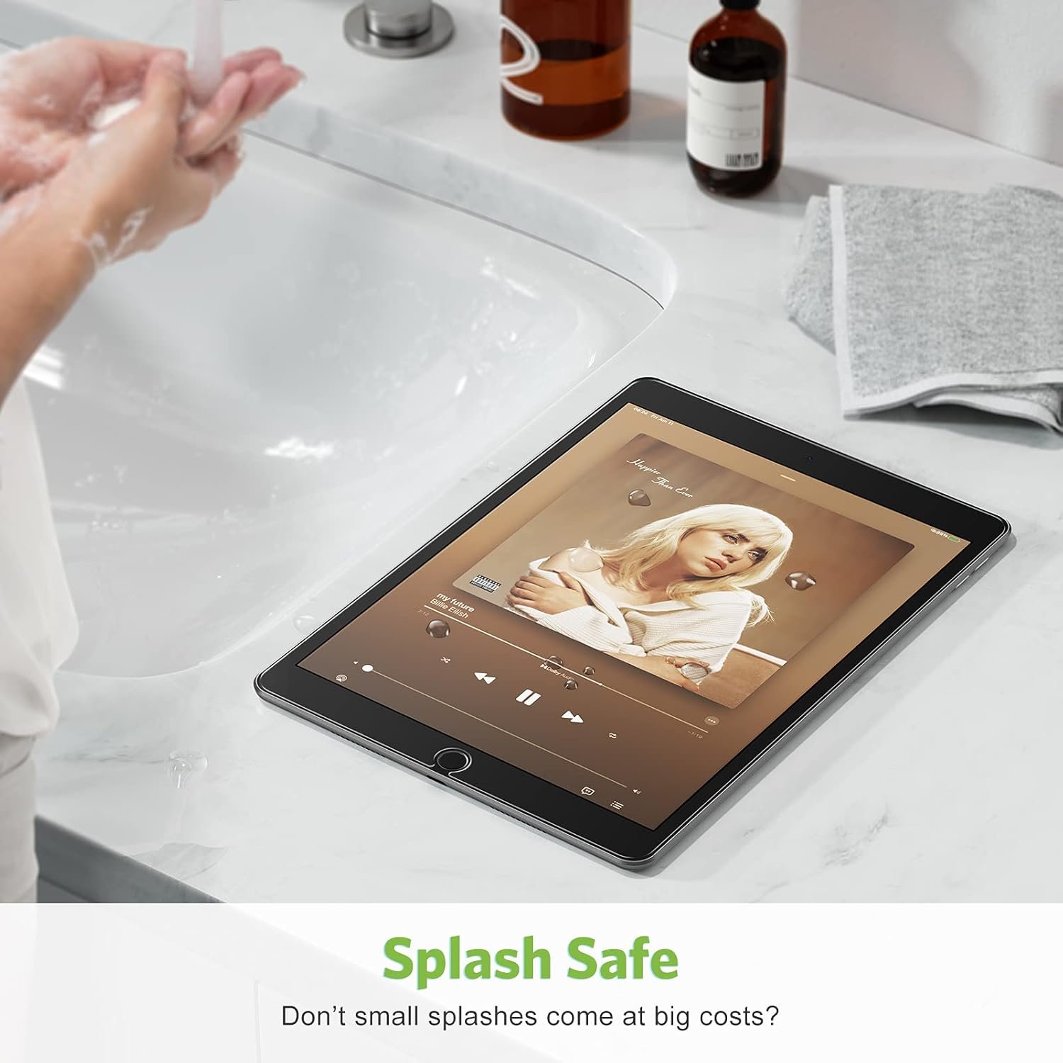 apiker 2 Pack Screen Protector for iPad 9th 8th 7th Generation 10.2 Inch, Tempered Glass Film for iPad 9 8 7 (2021/2020/2019), Case Friendly & Apple Pencil Compatible - Image 9