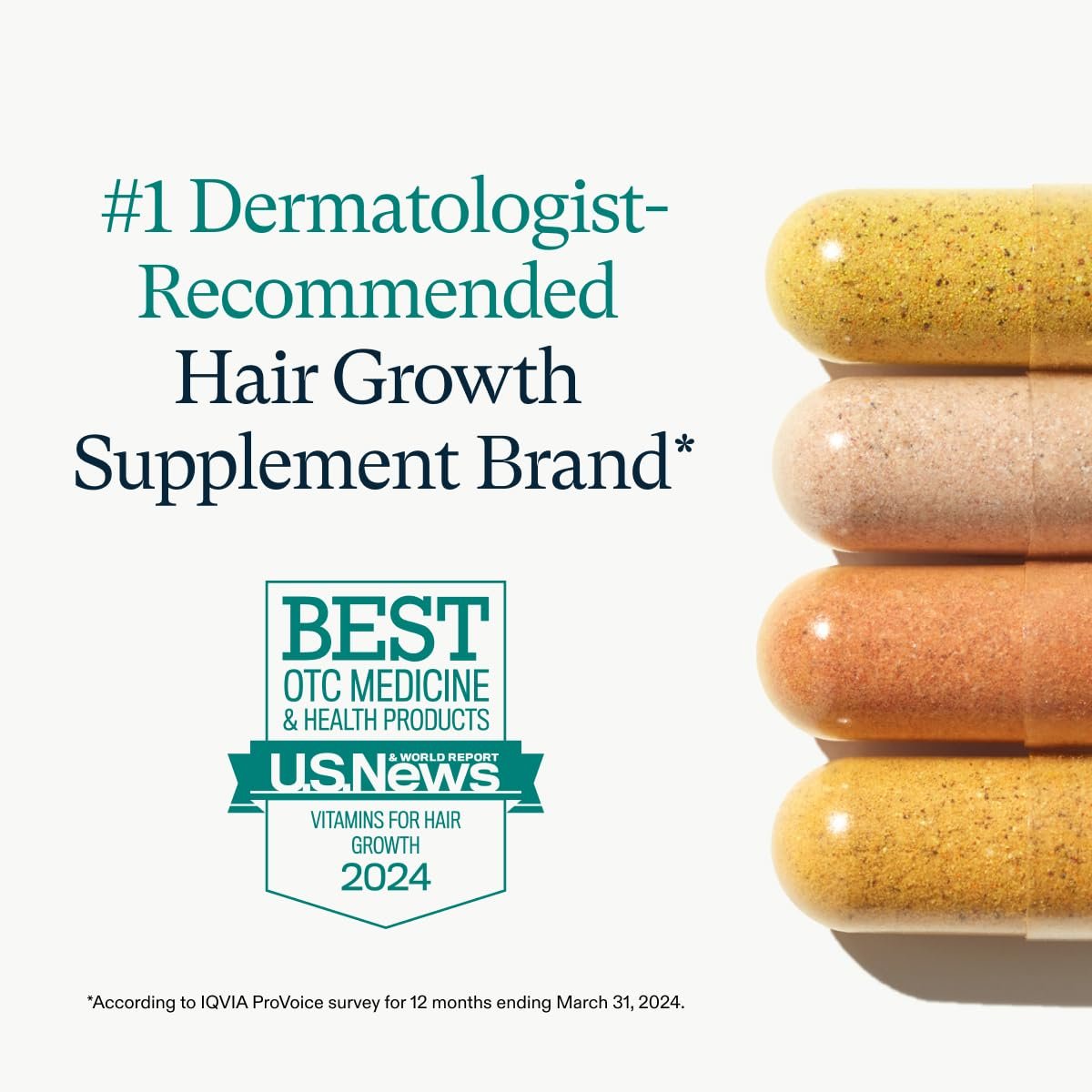 Nutrafol Women's Balance Hair Growth Supplement and Hair Serum, Ages 45 and Up, Clinically Tested for Visibly Thicker and Stronger Hair - 1 Month Supply, 1.7 Fl Oz Bottle - Image 4