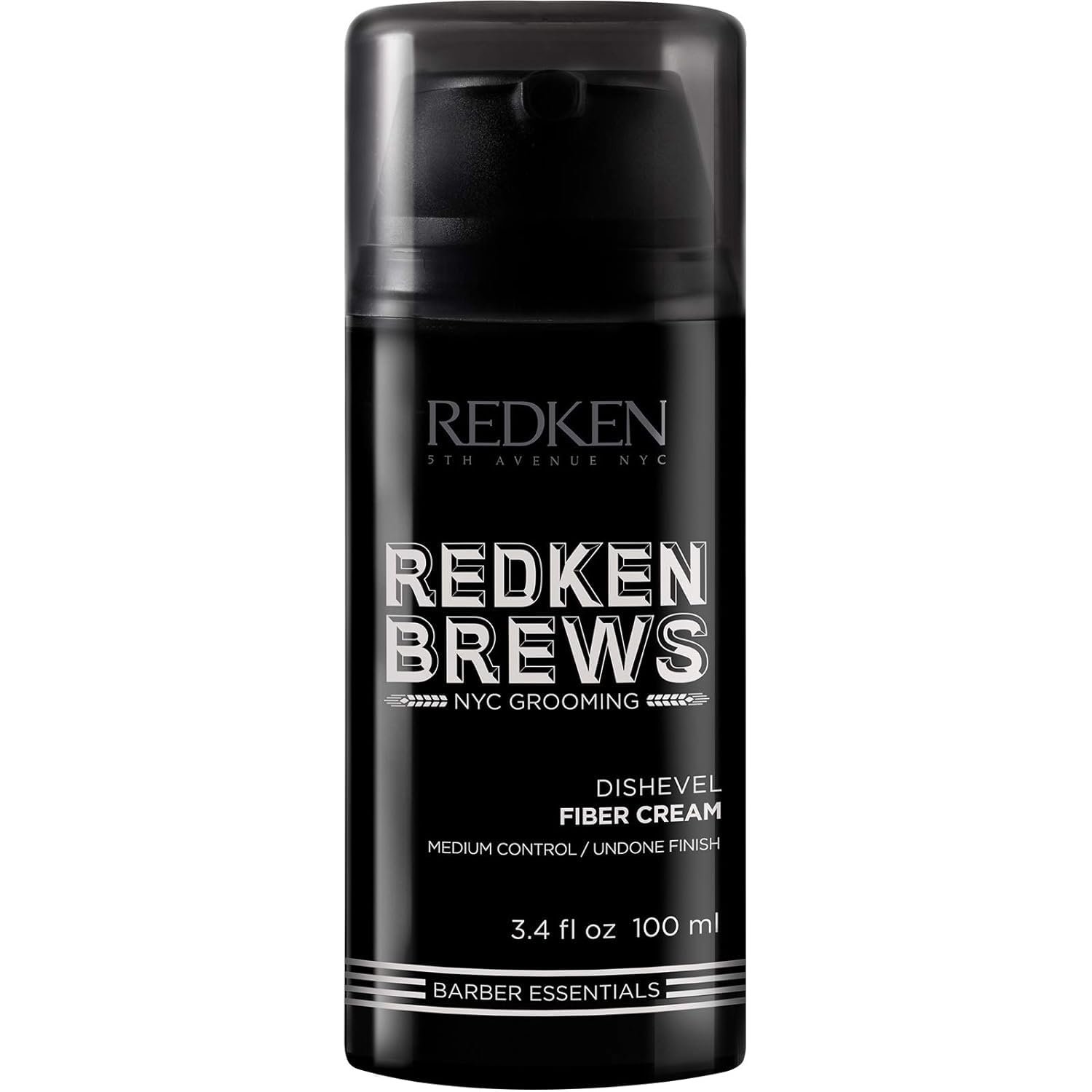 Redken Brews Fiber Cream For Men | Men's Hair Styling Cream | Medium Hold | Natural, Undone Finish | Adds Texture and Shape | 3.4 Fl Oz - Image 2