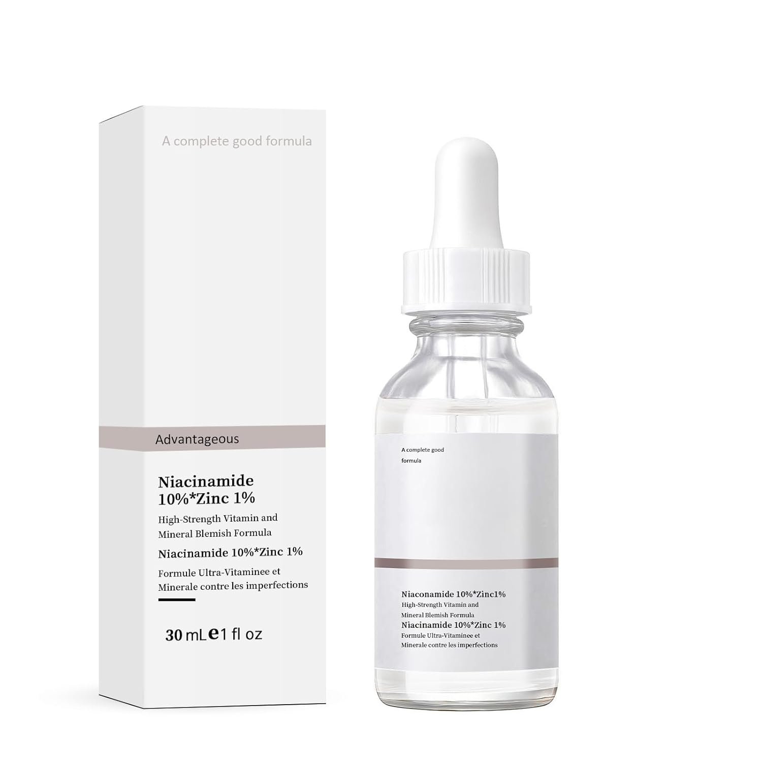Niacinamide 10%+ Zinc 1% Serum For Face, Niacinamide Serum For Face, Dermatologist, Redness Relieve-30ml 1floz - Image 2