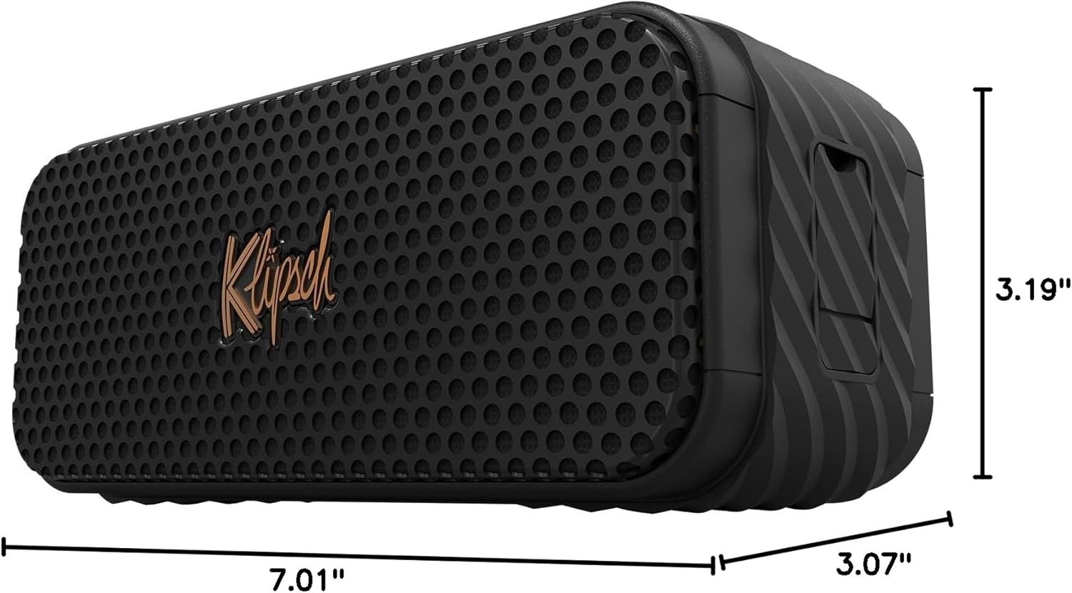 The Klipsch Nashville Portable Bluetooth Speaker with a 2.25" full range drivers for 360 degree audio, IP67 dust and waterproof rating, 24 hours of playtime for a premium live concert experience - Image 9