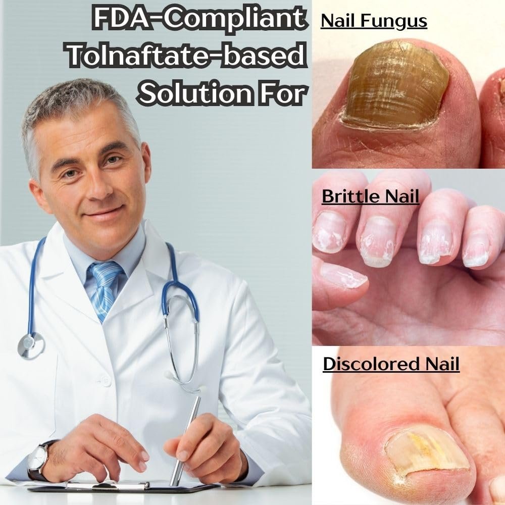 Toenail Fungus Treatment Extra Strength - FDA-Compliant,Made In USA-Toe Nail Fungus Treatments, Discolored or Brittle Nails -Nail Care Fl Oz 1.0 (30 ml) - Image 4