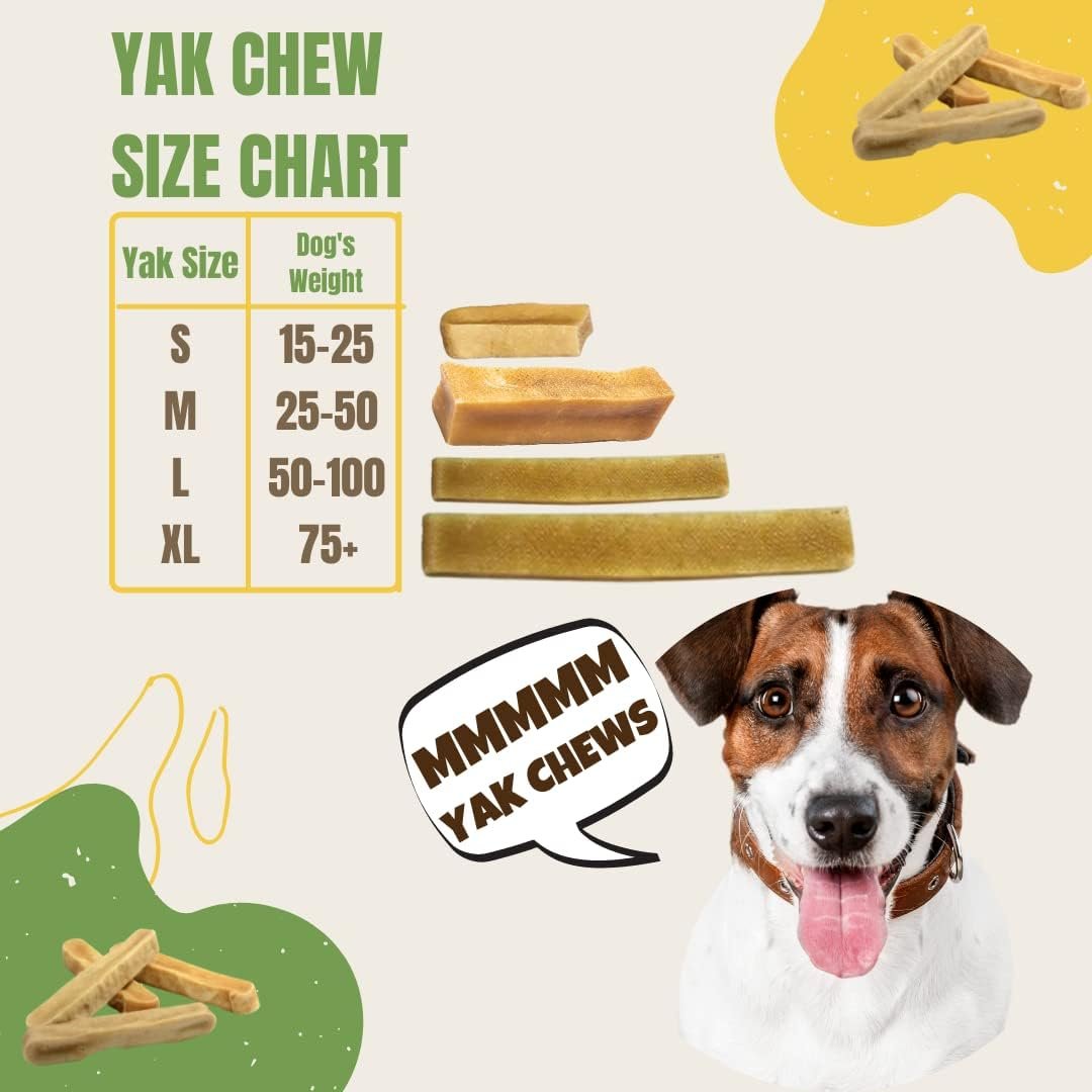 EcoKind Premium Gold Yak Cheese Himalayan Dog Chews, Dog Treats Large Breed, All Natural, High Protein Dog Chew, Cheese, Large - 12+ Chews (3 lbs) - Image 4