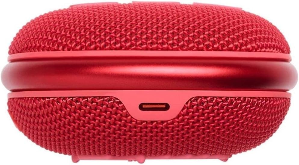 JBL Clip 4 Portable Bluetooth Speaker - Waterproof and Dustproof IP67, Mini Bluetooth Speaker for Travel, Outdoor and Home w/ 1 LED Flashlight Key Chain (Red) - Image 9