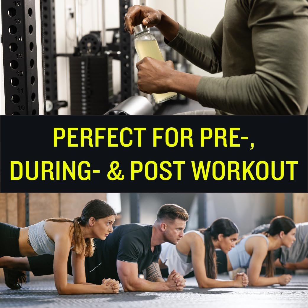 UNBROKEN Amino Energy Tablets with All 9 EAA & BCAA Amino Acids in Free-Form, Amino Acids Supplement for Faster Recovery & Less Muscle Soreness, Post & Preworkout for Men & Women,10 Serv. Lemon/Lime. - Image 5