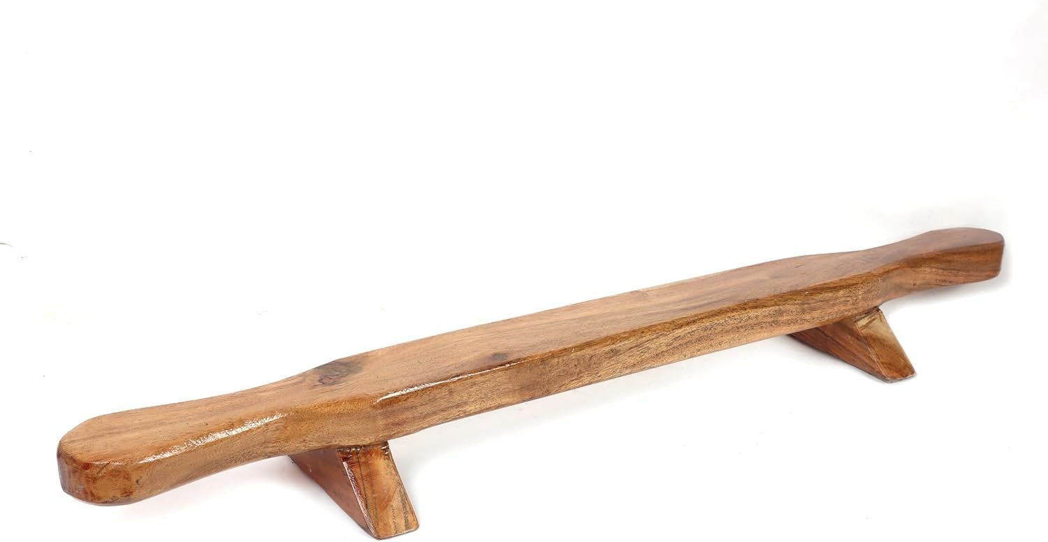 KNK SHENA PUSH UP BAR FITNESS INDIAN CLUB MEEL KARLA KATAI FITNESS DURABLE WOODEN EQUIPMENT - 2.5 Ft, Assorted - Image 3