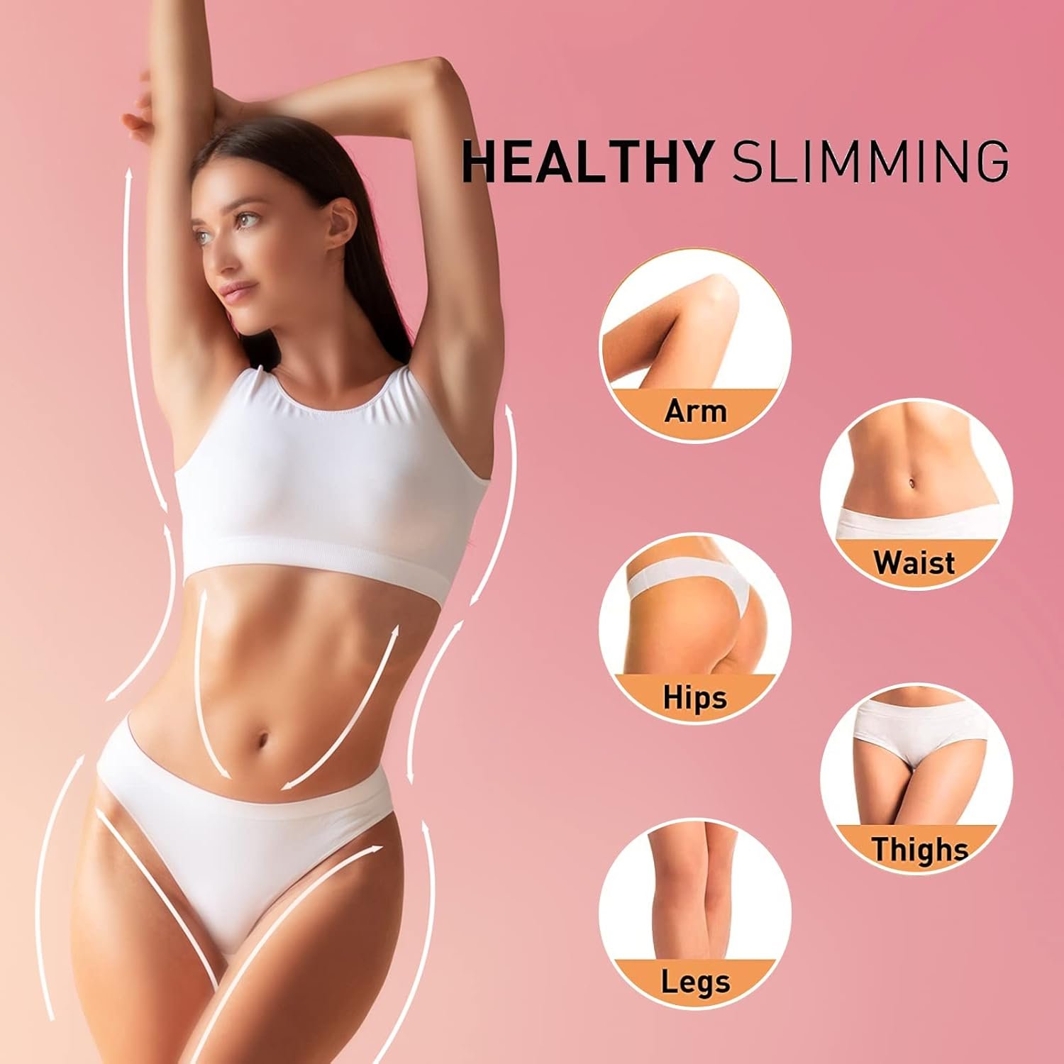 Pulchra B Flat Belly Firming Cream, Skin Tightening Cream for Cellulite, Firming and Tightening Lotion for Belly, Arms, Thighs and Butt, Moisturizing For Women and Men, 3.52 Fl. OZ. - Image 6