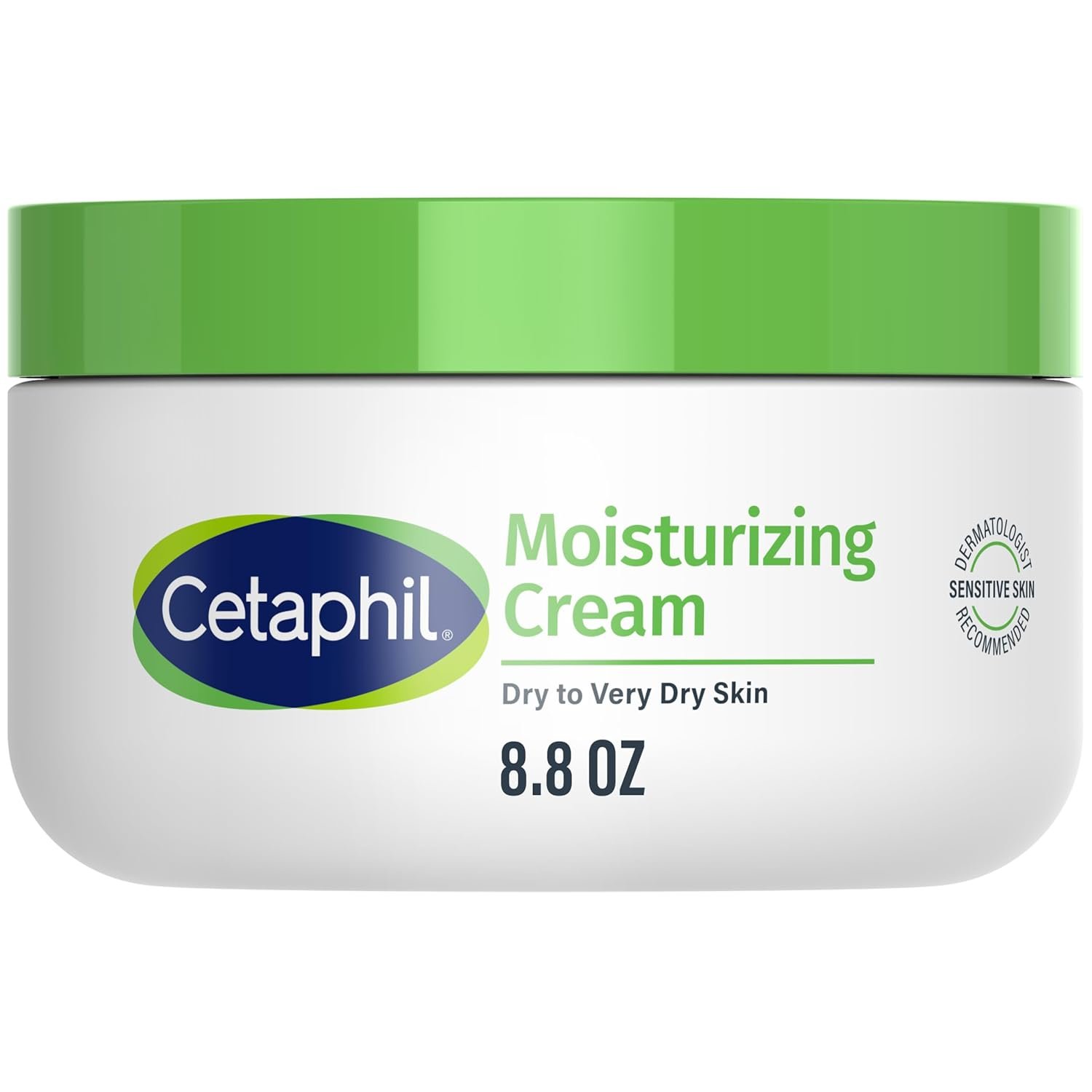 Cetaphil Face & Body Moisturizer, Hydrating Moisturizing Cream for Dry to Very Dry, Sensitive Skin, NEW 8.8 oz, Fragrance Free, Non-Comedogenic, Non-Greasy (Packaging May Vary) - Image 2