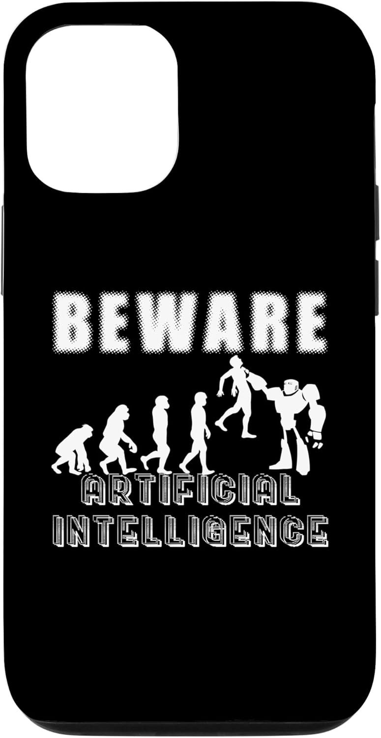 iPhone 14 Beware Artificial Intelligence | Robot | Evolution AI Case - Image 2