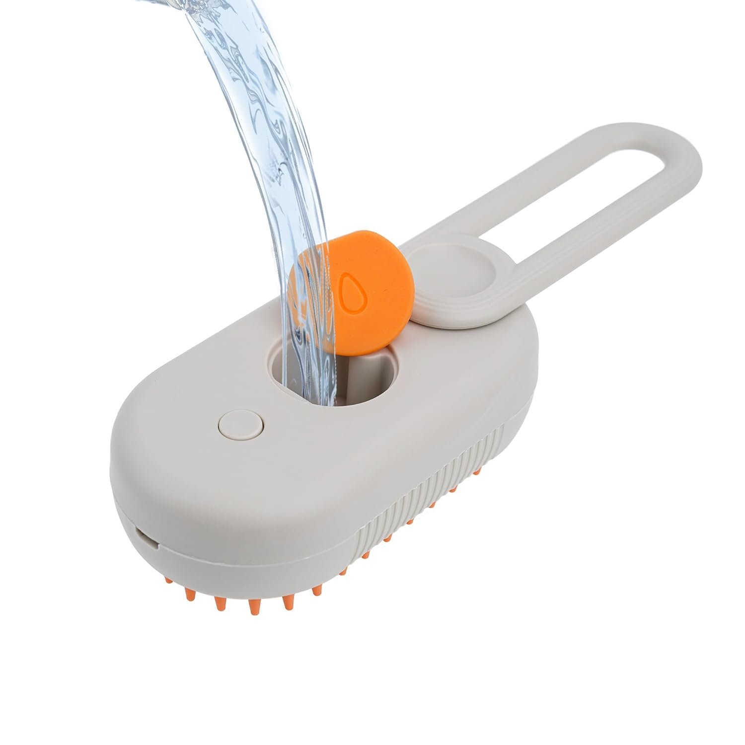 Pet Hair Removal Steam Brush with Enhanced Spray - Long Comb Steamy Brush for Shedding - Cloud Care Water Brush for Long & Short Hair - Ideal for Indoor Cats & Dogs - Image 4