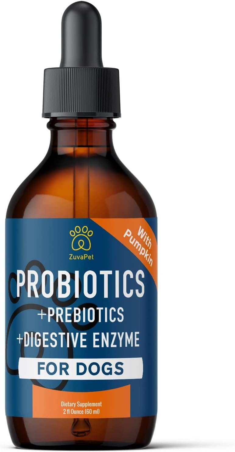 Probiotics for Dogs - Dog Probiotics for Diarrhea - Natural Digestive Enzymes for Upset Stomach Relief + Gas, Constipation Health & Itch Relief - Prebiotic Pet Supplies - 120 Servings - Image 3