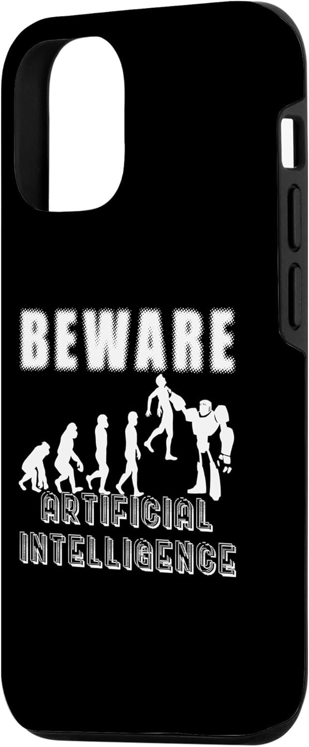 iPhone 14 Beware Artificial Intelligence | Robot | Evolution AI Case - Image 3