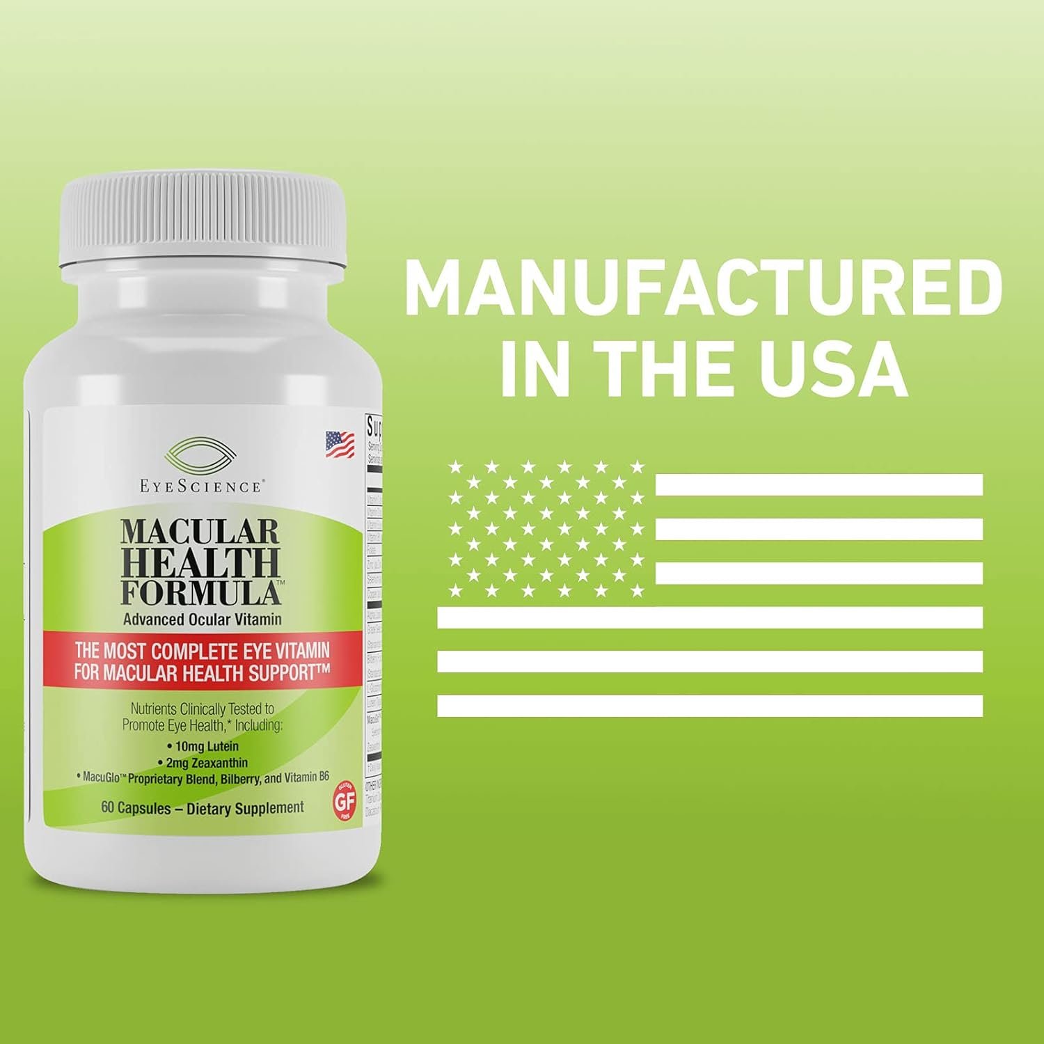 Macular Health Beyond AREDS2 Formula, Advanced Ocular Vitamin - Containing Lutein, Zeaxanthin, Bilberry, and Vitamins C, D, E, and B6 (30 Day Supply) - Image 10
