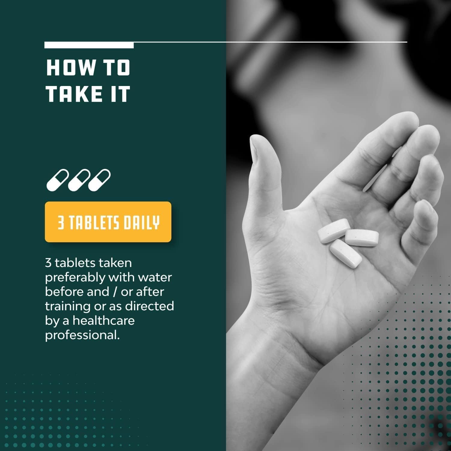 Branch Chain Amino Acids Supplement - Vegan BCAA Tablets Post Workout Muscle Recovery and Muscle Growth Support - Branched Chain Amino Acids Supplement for Men and Womens Workout Recovery 60 Count - Image 8