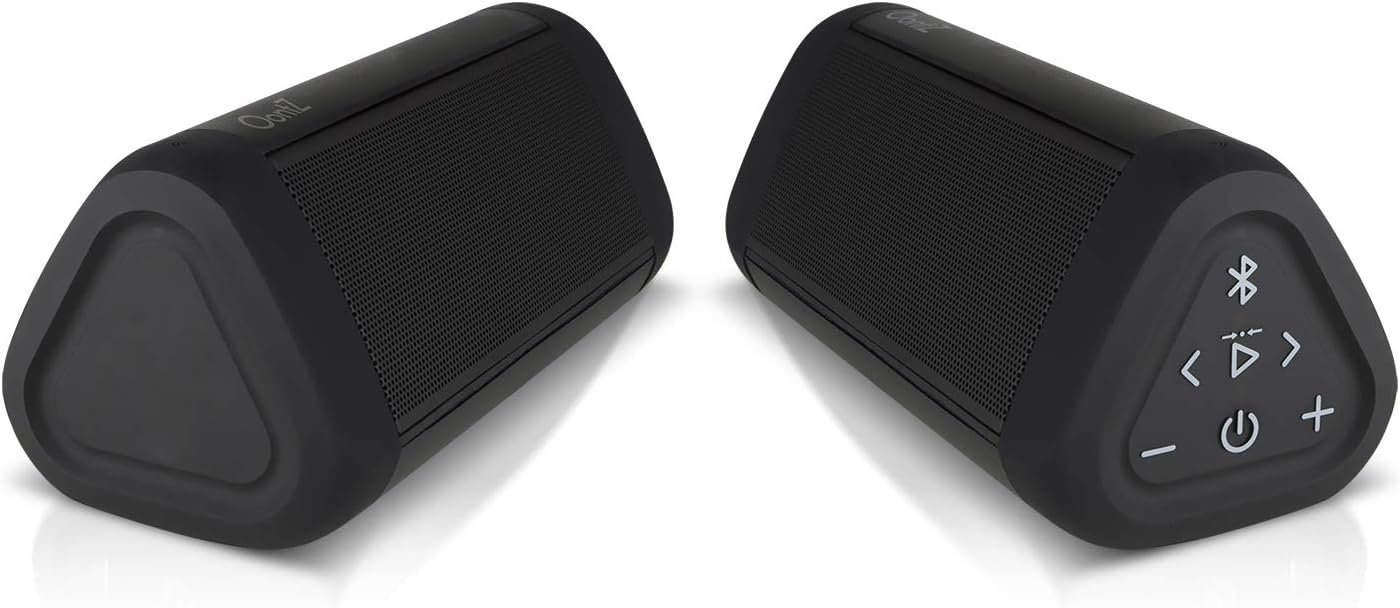 OontZ Ultra Bluetooth Speaker, Dual Edition Waterproof Bluetooth Speaker, Aux input, 14 Watts, Surround Sound, Rich Bass, Portable Wireless Speaker, Indoor Outdoor Speaker 20 hrs playtime (Black-Dual) - Image 2