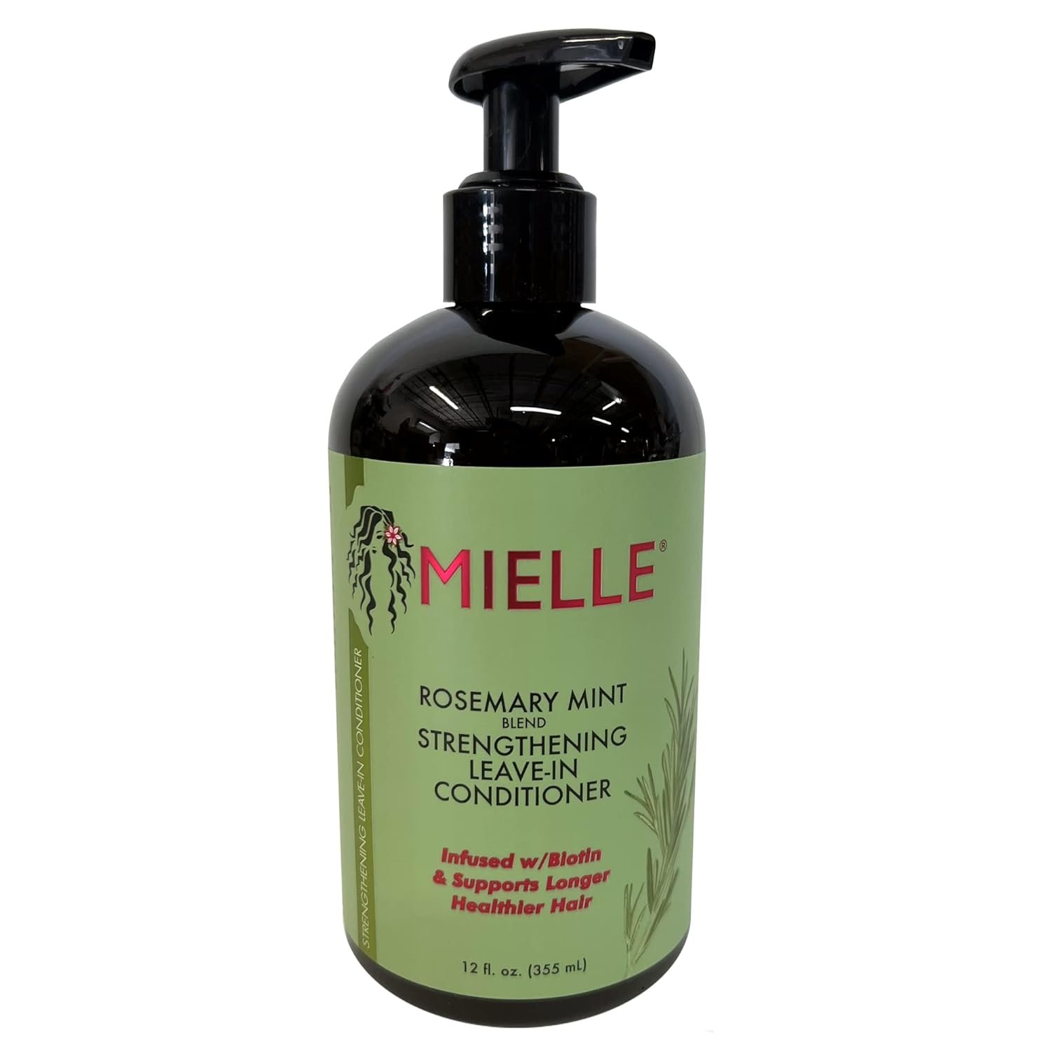 New Mielle - Rosemary Mint - Biotin Infused - Encourages Growth Hair Products for Stronger and Healthier Hair and Styling Bundle - Shampoo, Conditioner, Leave-in Conditioner Set 3 PCS - Image 4