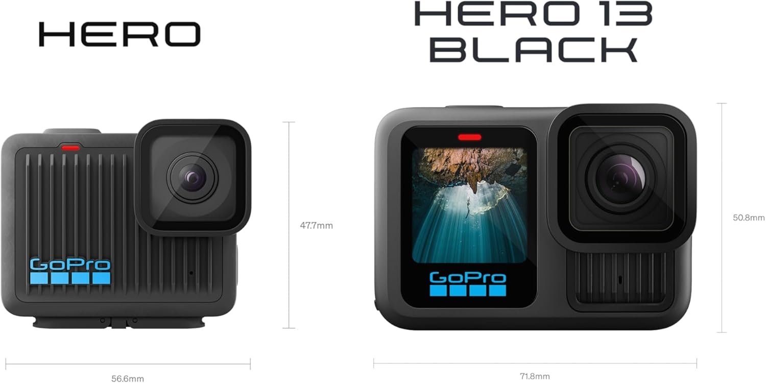 GoPro Hero - Compact Waterproof Action Camera with 4K Ultra HD Video, 12MP Photo, Touch Screen - Image 3