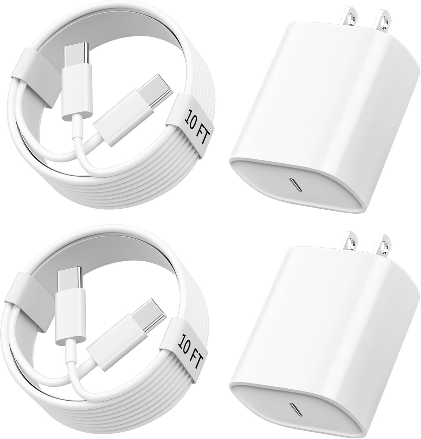 iPhone 15 16 Charger Fast Charging, 10 FT Long USB C Charger Cord with 20W Type C Phone Fast Charging Block for iPhone 16/16 Pro/16 Pro max/16 Plus, iPhone 15/15 pro/15 pro max/15 Plus,iPad Pro,Galaxy - Image 2