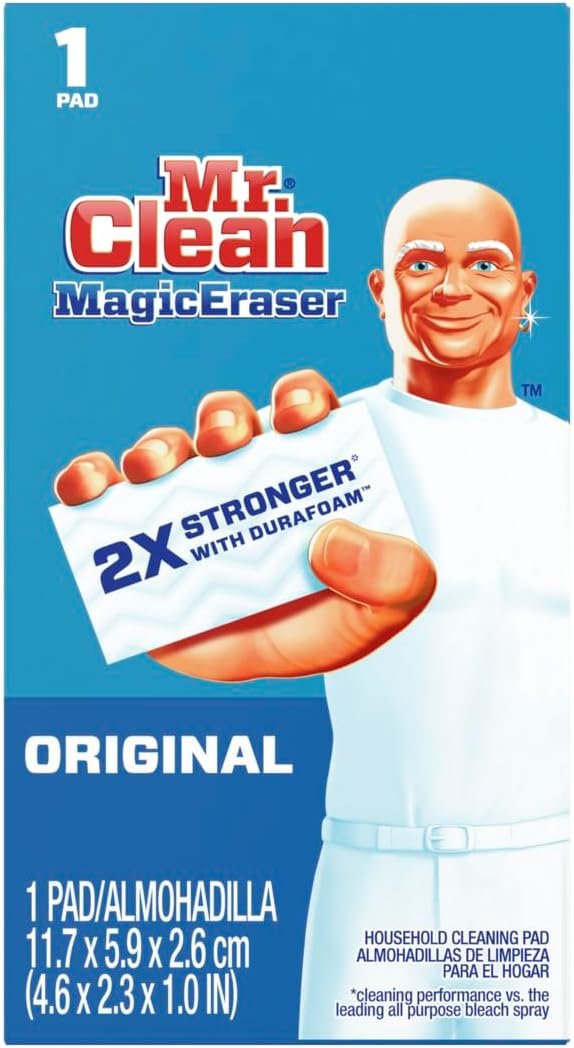 Mr Clean Multi Purpose Lemon Liquid Cleaner 64 Oz and 2 Magic Eraser Original - Image 4